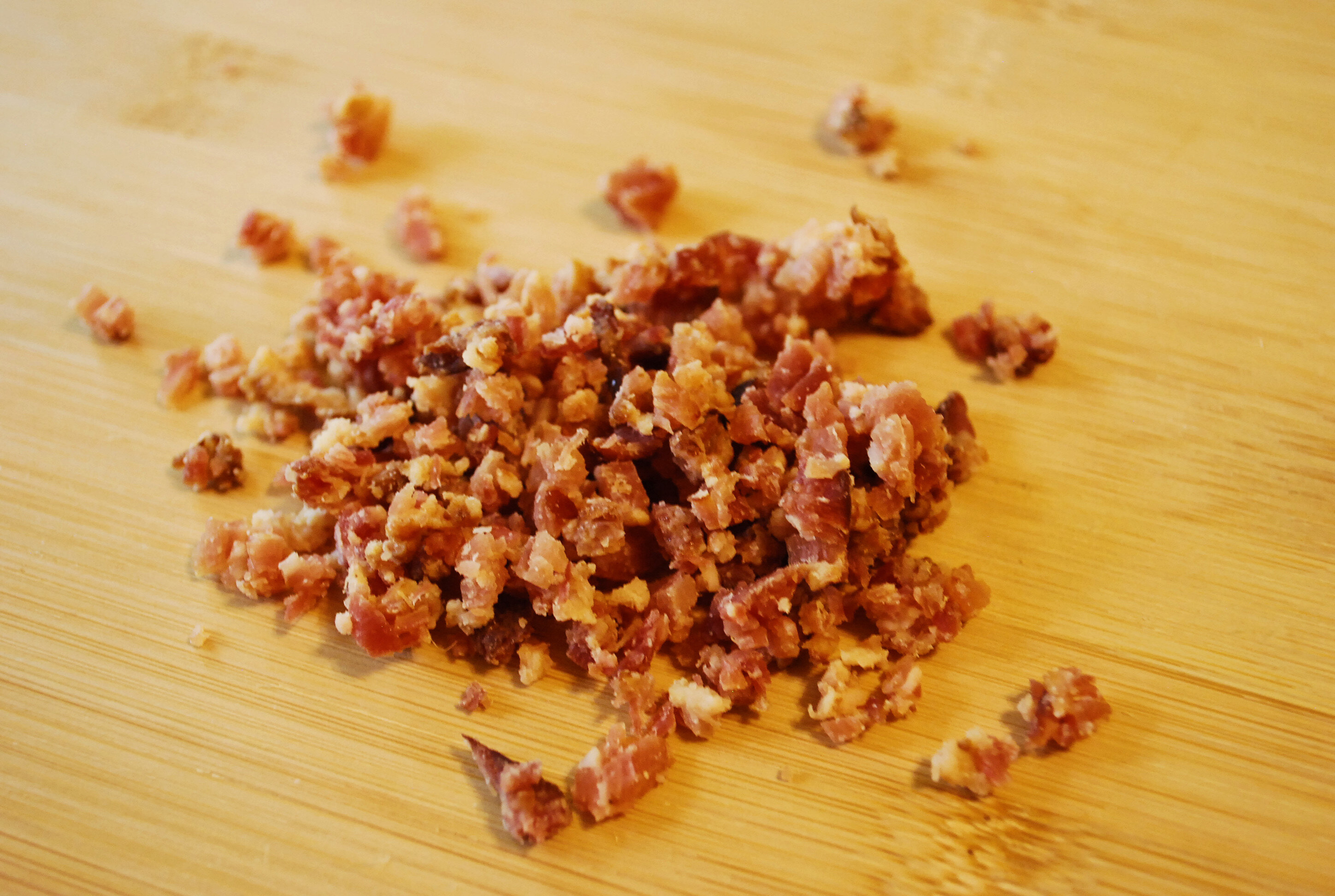 how to soften bacon bits