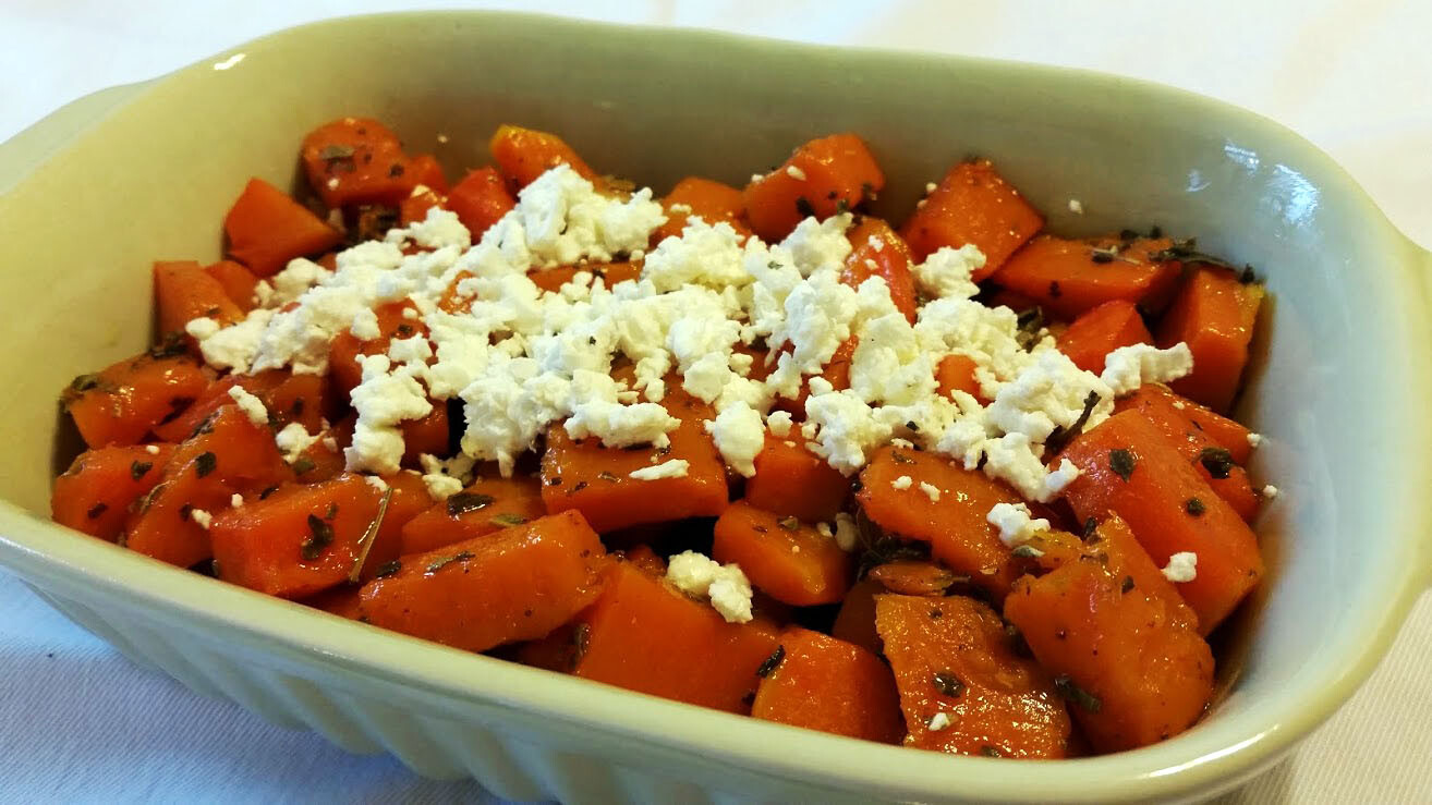 butter nut squash sage goat cheese